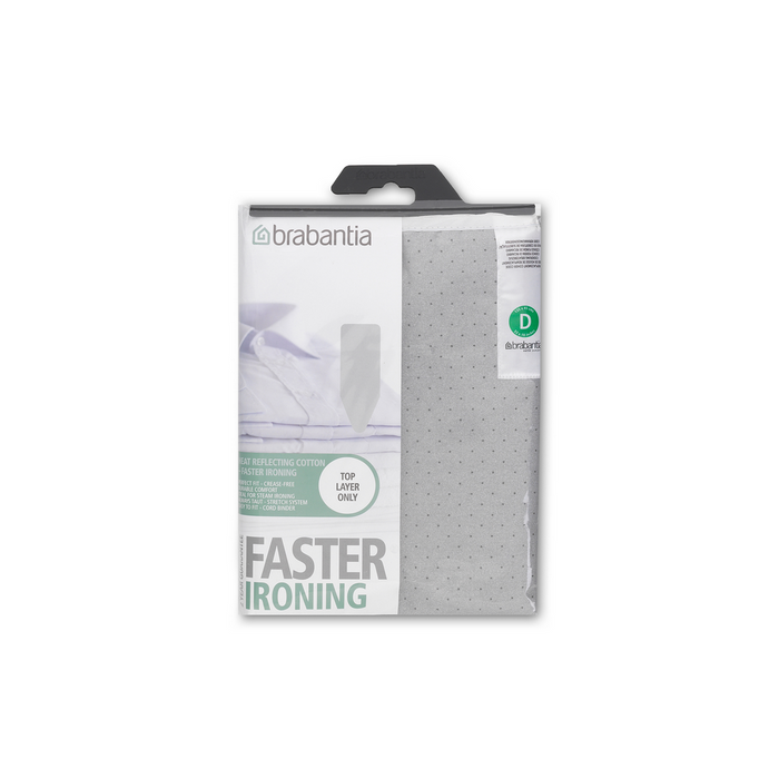 Brabantia Metallic Type D Strijkplankhoes 135 x 45 cm