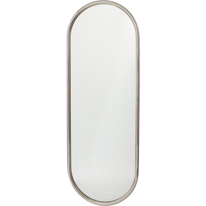 Angui spiegel 78x29 ovaal silver