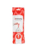 Brabantia Type B PerfectFit Afvalzak 5 Liter - 20 zakken