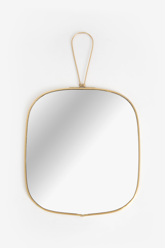 Sissy-Boy Goudkleurige spiegel met hanger