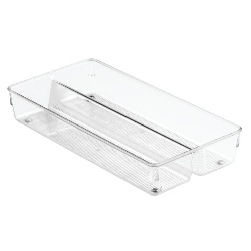 iDesign - Lade Organizer, 2 Vakken, 15.2 x 30.5 x 5.1 cm, Kunststof, T