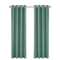 LW Collection Kant en klaar gordijnen groen 290x270cm