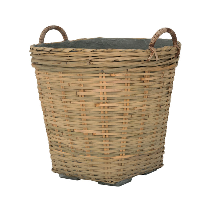 Pottery Pots Bloempot-Plantenbak Cement-Bamboe D 50 cm H 45 cm