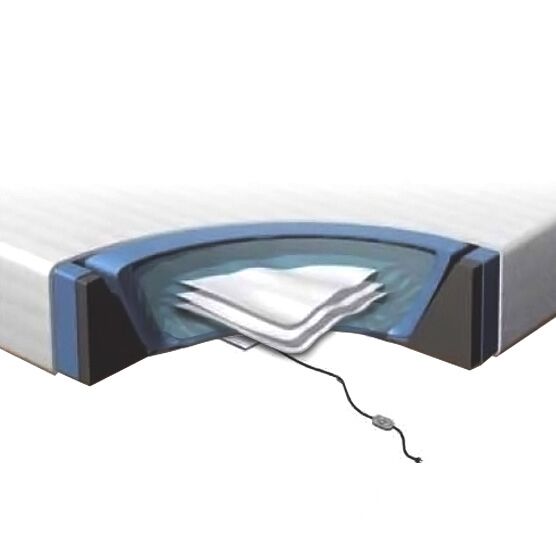 Beliani WASSERBETT SET accessoires wit