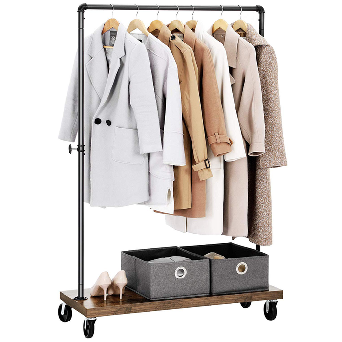 ACAZA Kledingrek Vintage bruin