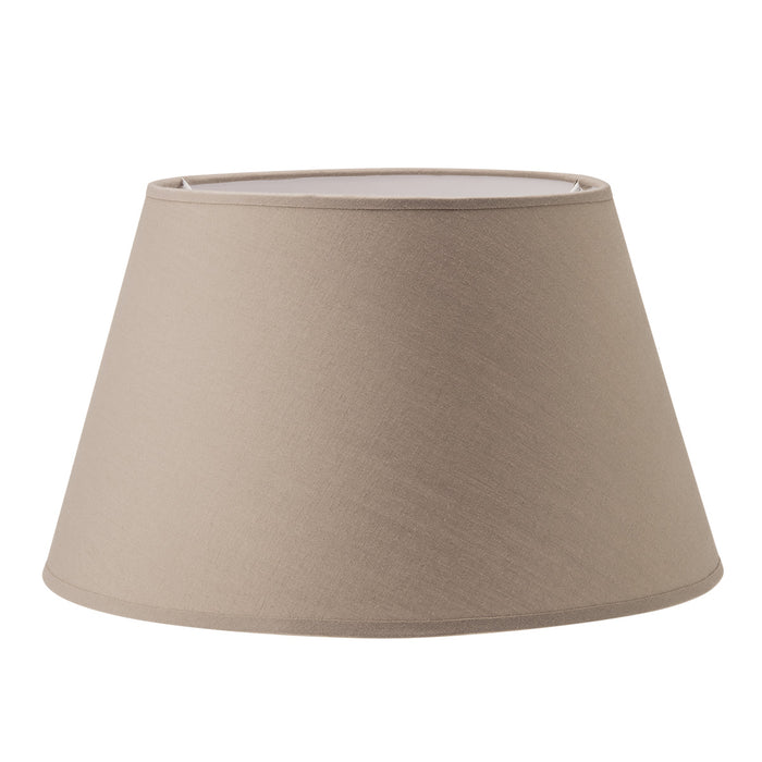 Home Sweet Home Lampenkap Largo rond taupe - B:30xD:30xH:17cm