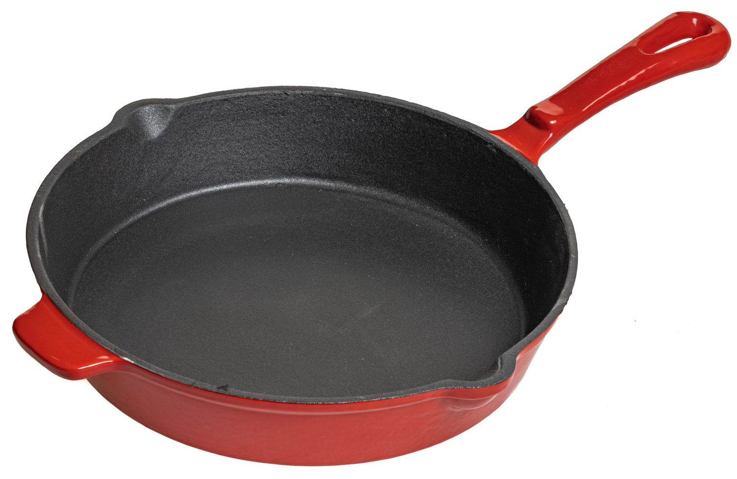 Blackwell Koekenpan Gietijzer - Rood - ø 26 cm - Zonder anti-aanbaklaa