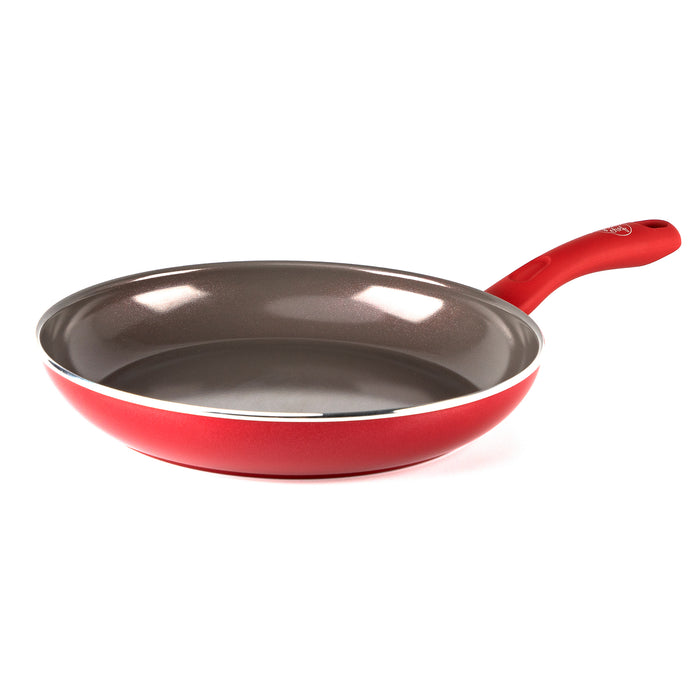 GreenChef Diamond Inductie Koekenpan - Ø30 cm - keramisch - rood