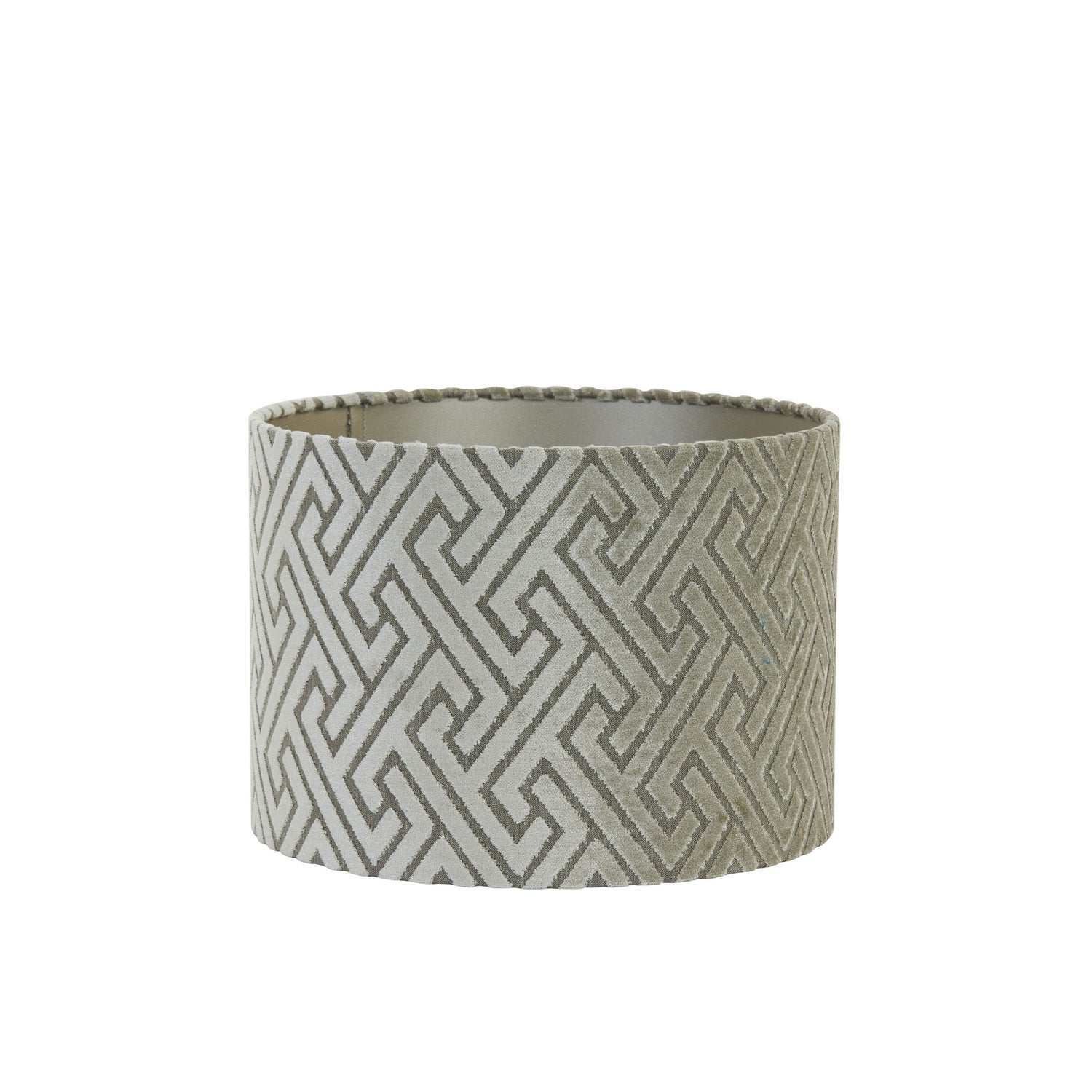 Light & Living Cilinder Lampenkap Maze - Taupe - Ø40x30cm