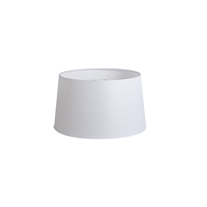 QAZQA Linnen lampenkap wit 35|30|20