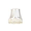 QAZQA Zijden lampenkap creme 45|30|44 - Granny