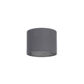 QAZQA Lampenkap cilinder stof - Donkergrijs - Modern - D 200mm