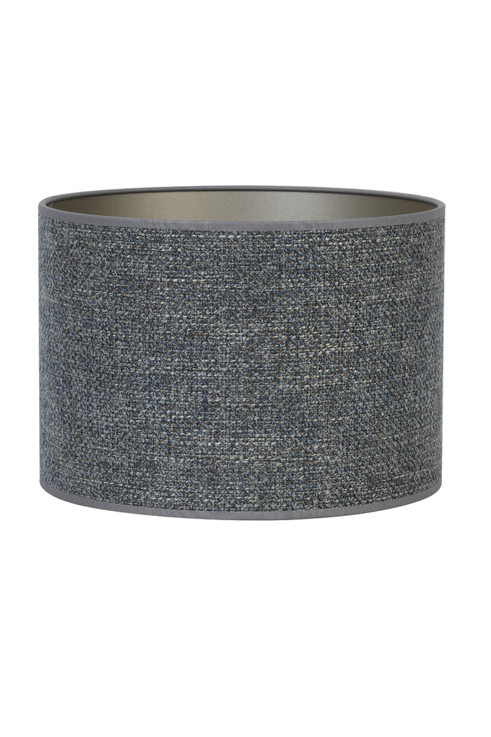 Light&living Kap cilinder 40-40-30 cm SAVERNA staal blauw