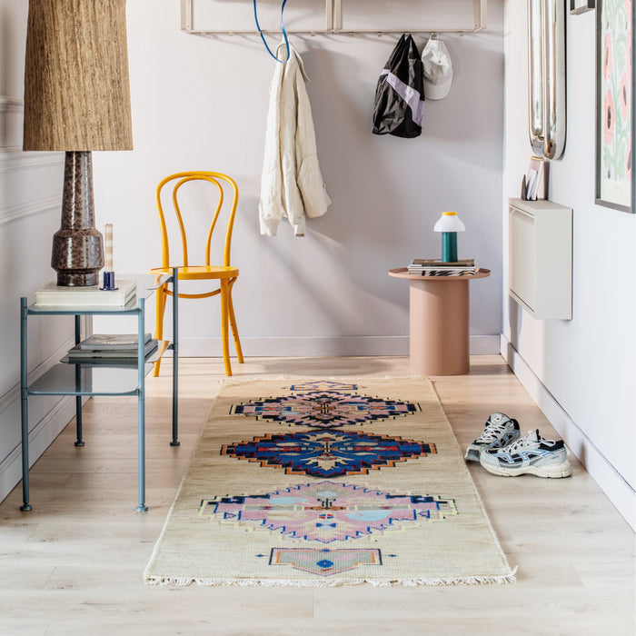 HKliving Hand Knotted Oriental Vloerkleed 90 x 265 cm