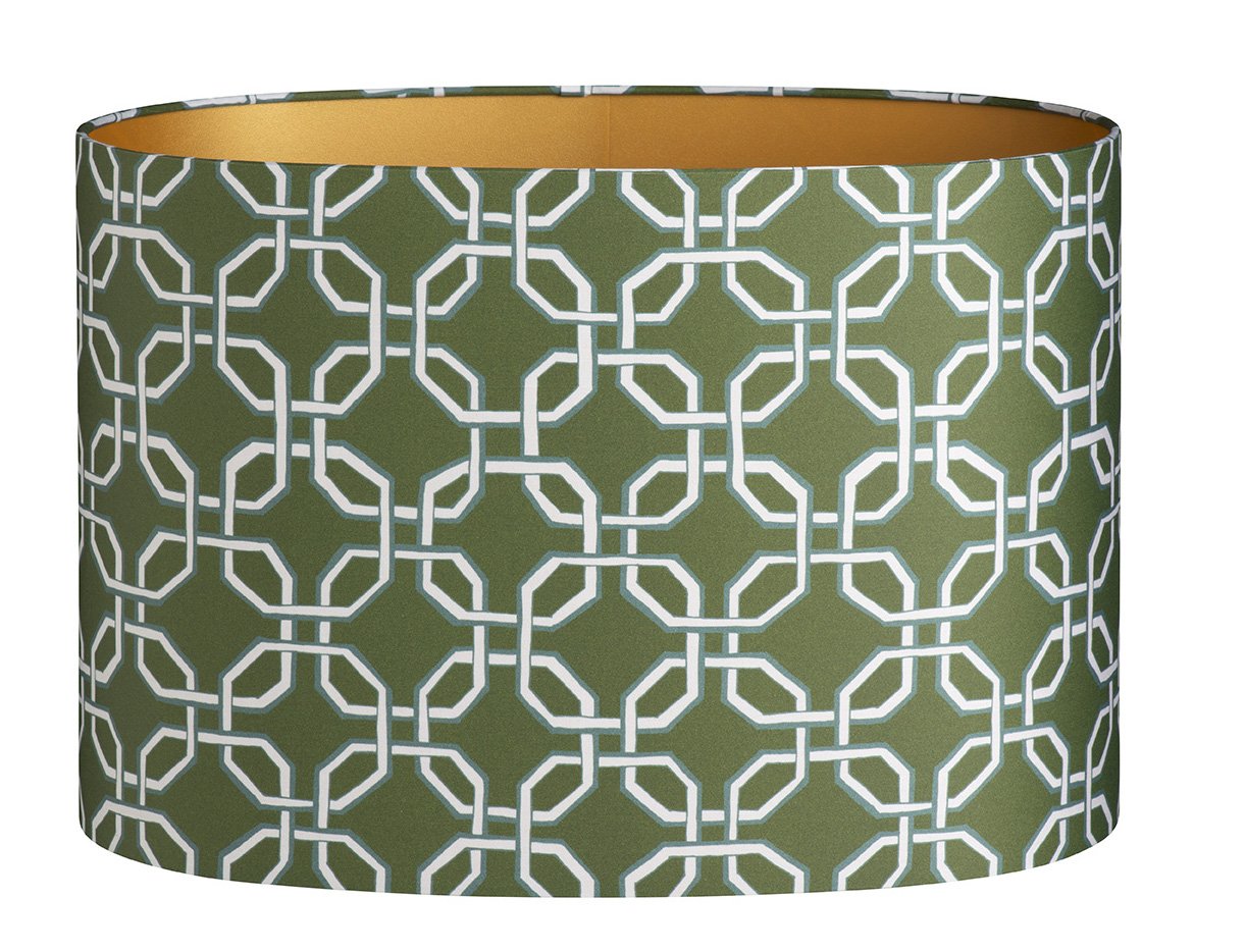 Palais Lampenkap Harper Mosgroen (Ovaal, 40x27 cm)