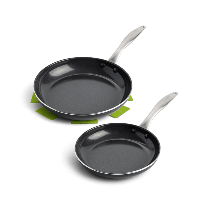 Greenpan Royal Black Keramische Koekenpannenset 24 en 28 cm PFAS vrij