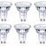 Artdelight GU10 4.9Watt LED-lamp Dimtone 6 Stuks