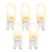 LUEDD Set van 5 G9 LED lampen CUTE PC 2W 200 lm 2700K