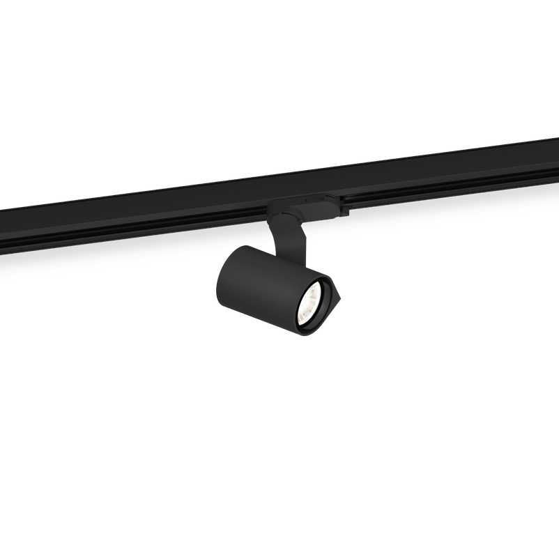 Wever & Ducre Sqube railspot 3.0 zwart LED 20W 2700K