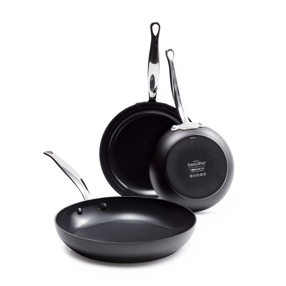 GreenPan Barcelona Infinity Pro Braadpannenset - 3 delig - Keramisch