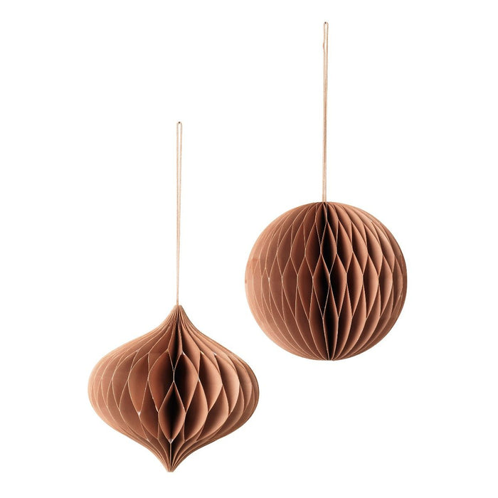 Broste Copenhagen kersthangers indian tan