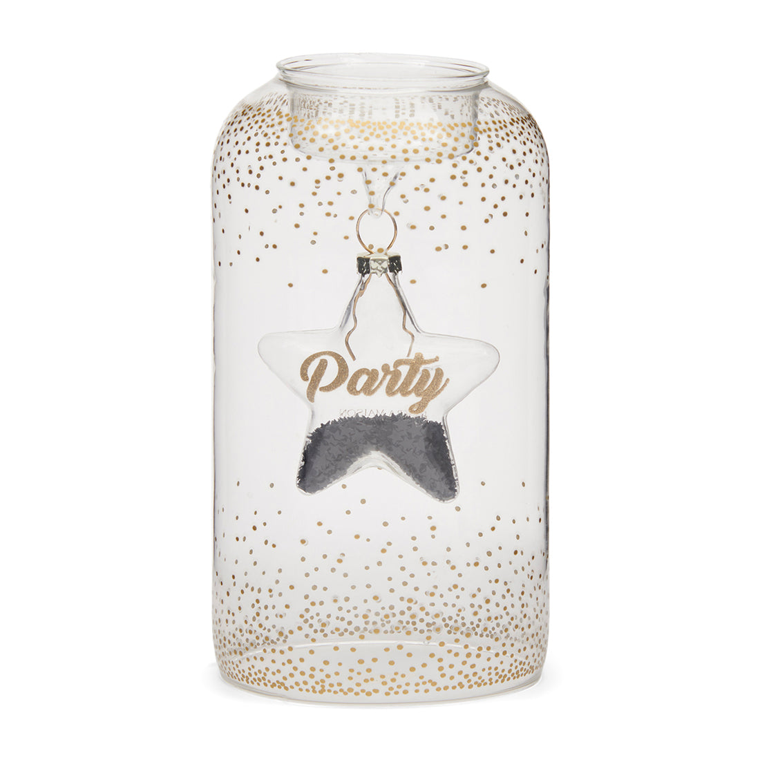Rivièra Maison - Votive Party Ster, T11 - Transparant, G55 - Glas, Hoogte 15 cm