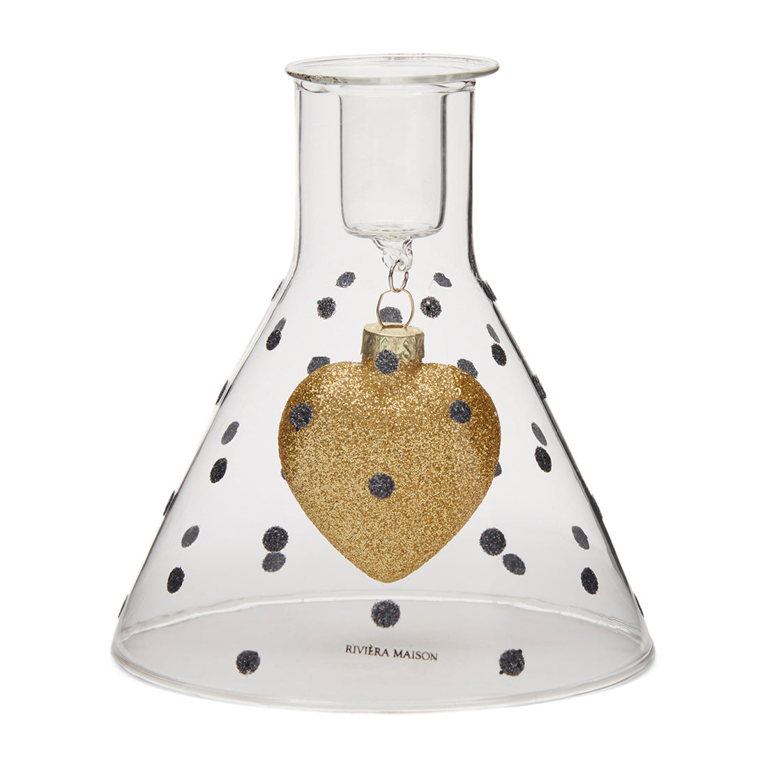 Riviera Maison Kandelaar Love To Party Transparant