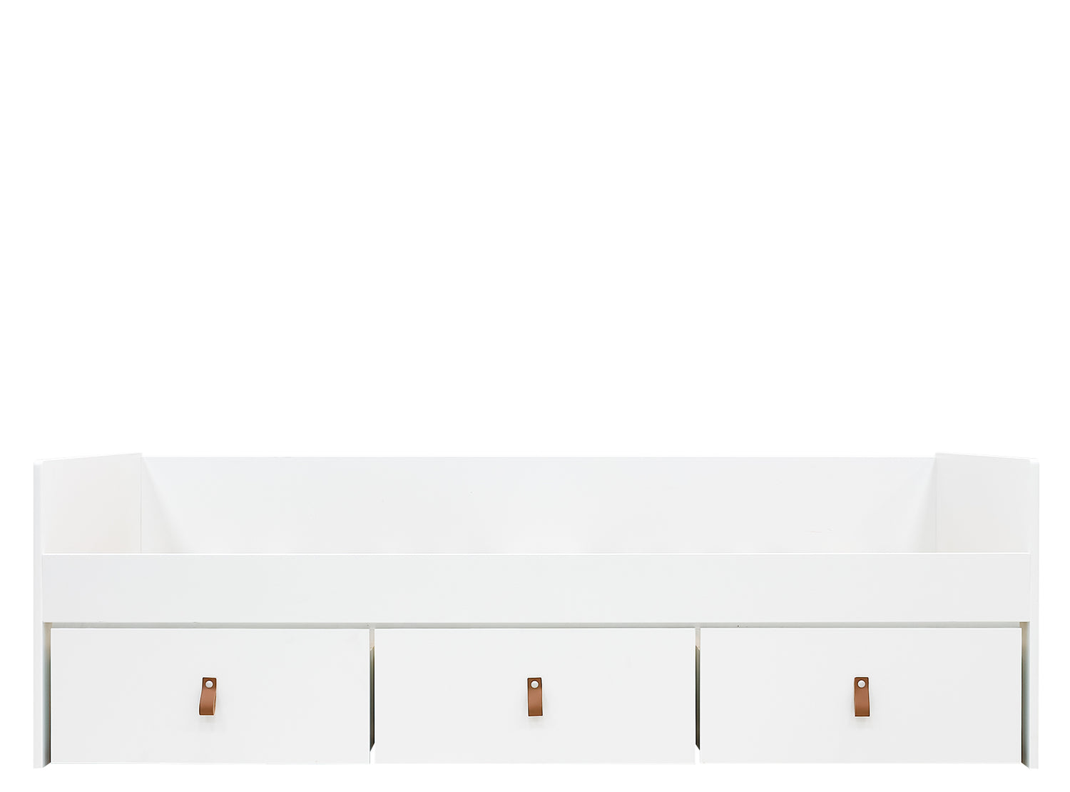 Bopita Indy bedbank 90x200 (excl. bodem) - Wit|Naturel