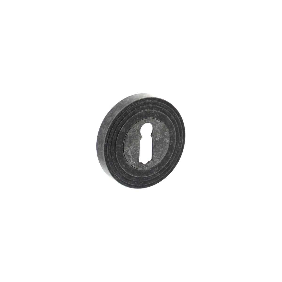 Intersteel Rozet met sleutelgat ø55x10 mm oud grijs