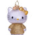 Vondels Ornament glass Hello Kitty w|gold dress H9cm w|box#