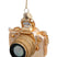 Vondels Ornament glass gold camera H9cm