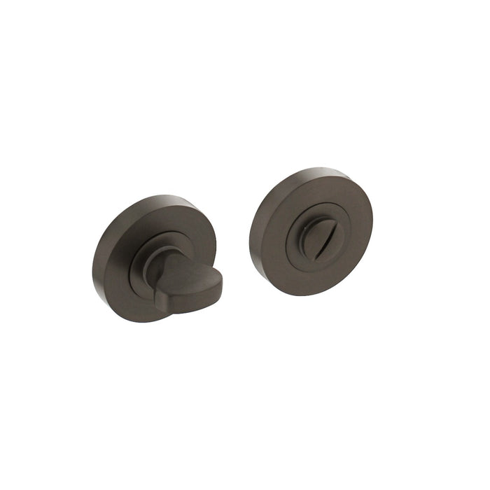 Intersteel Rozet met toilet-|badkamersluiting Ø52x10mm antracietgrijs