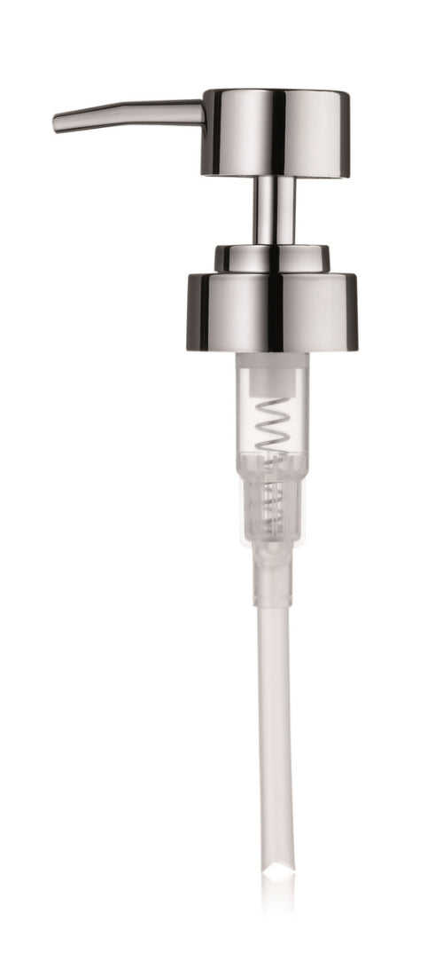 Kim Zeepdispenser Pomp - Zilver - Kela