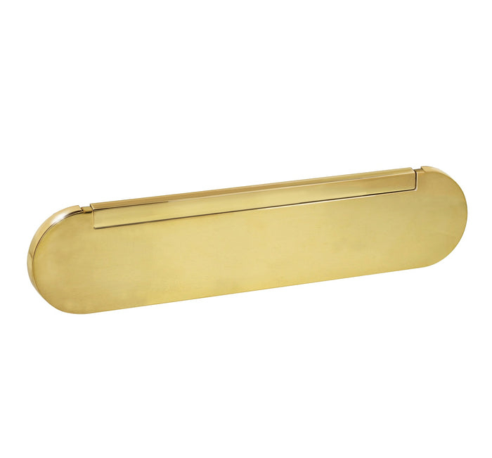 Intersteel Tochtwering ovaal messing ongelakt