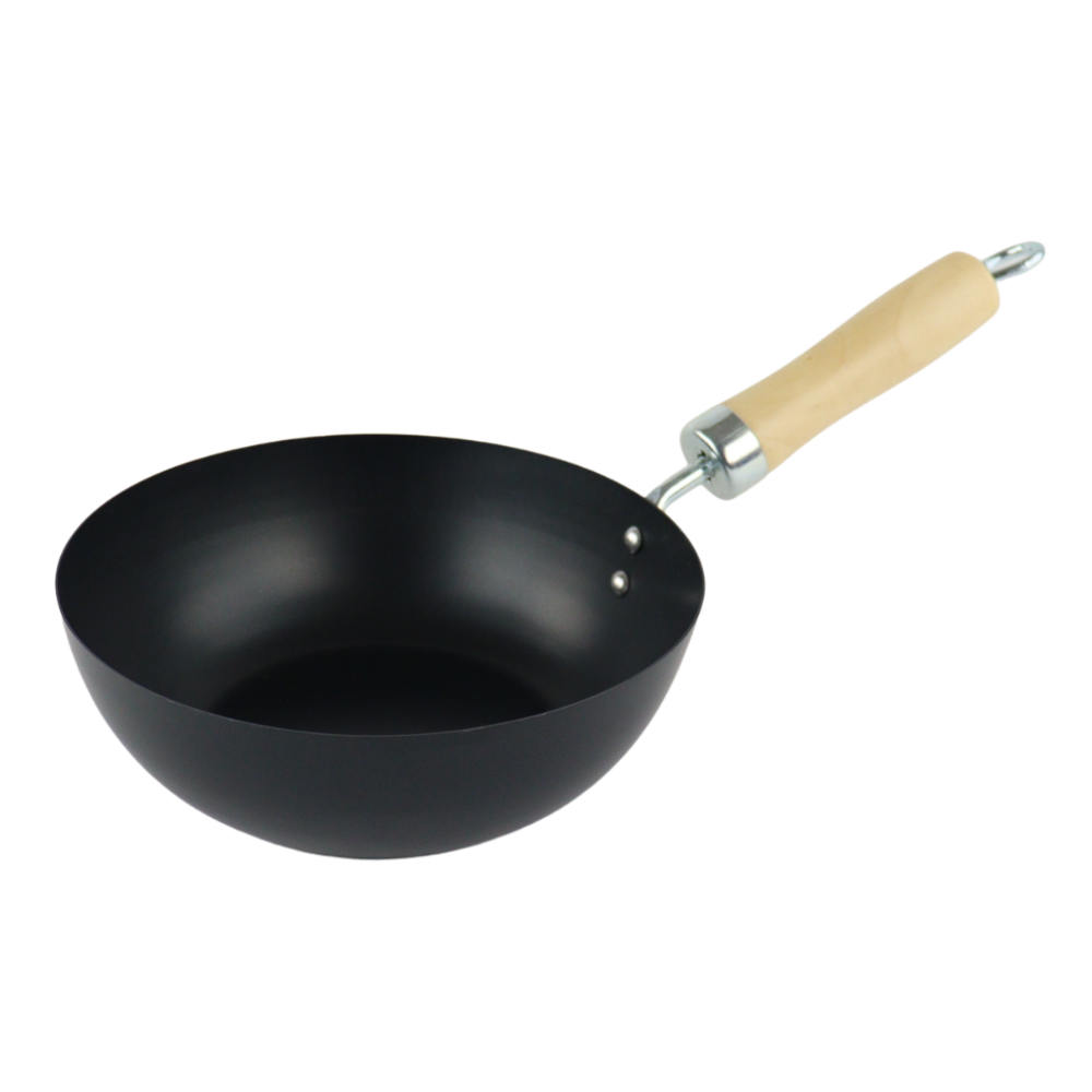 Orange85 Wokpan Non Stick Zwart 20 cm Geschikt voor Gaskoop