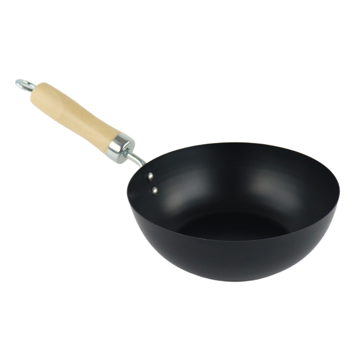 Orange85 Wokpan Non Stick Zwart 20 cm Geschikt voor Gaskoop
