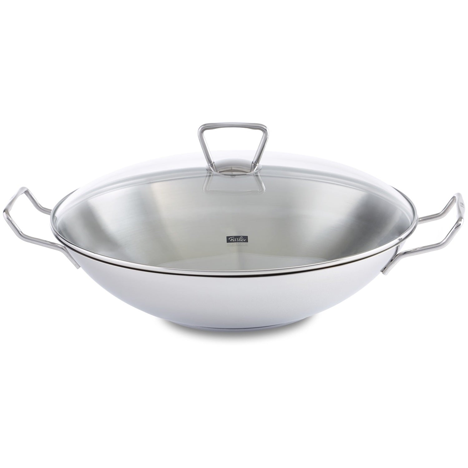 Fissler kunming wok met glasdeksel, 35cm
