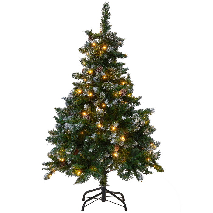 Beliani - PALOMAR - Kerstboom - Donkergroen - 120 cm - PVC
