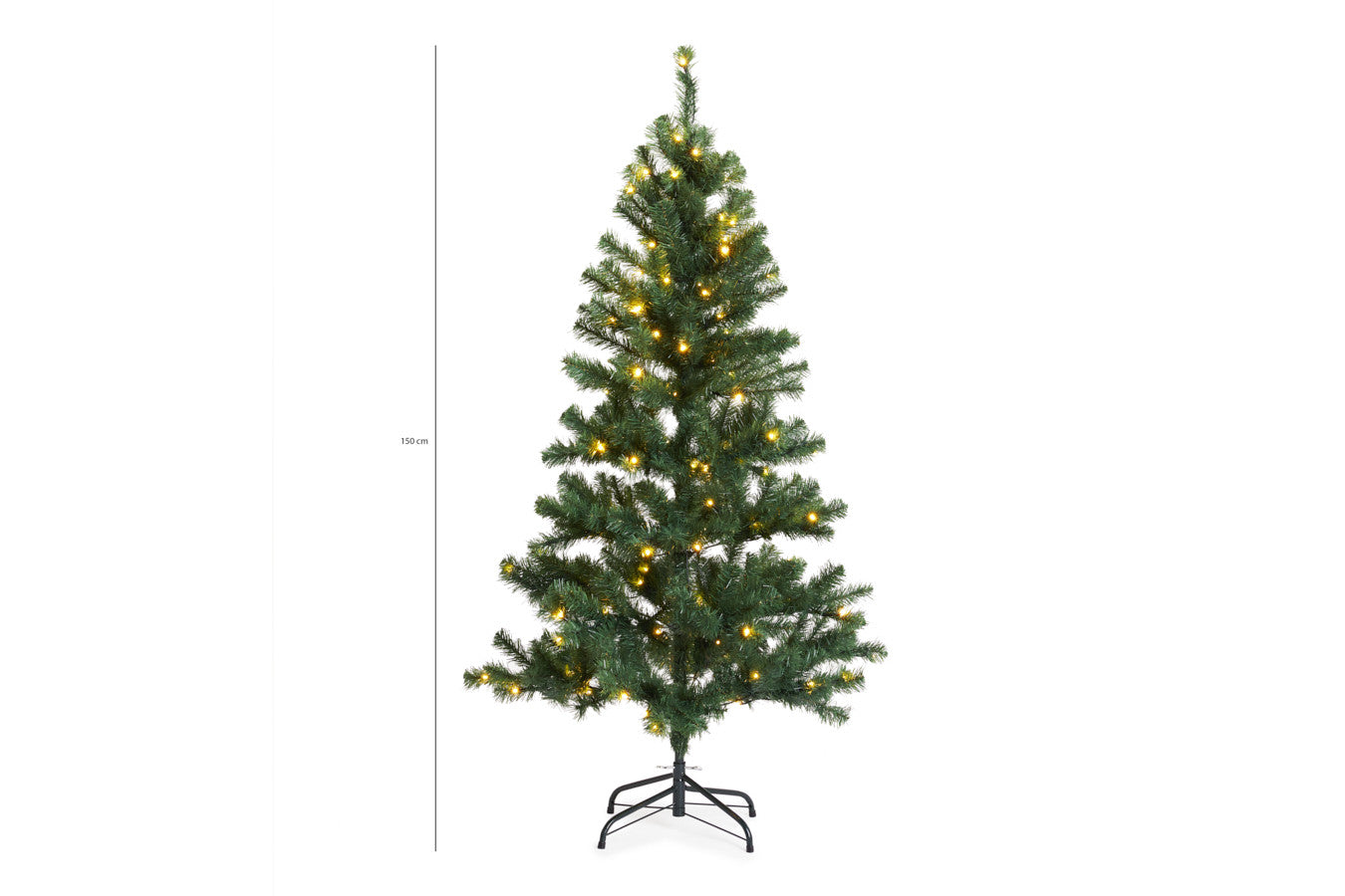 Lifa Living Kunstkerstboom met verlichting, 150 cm