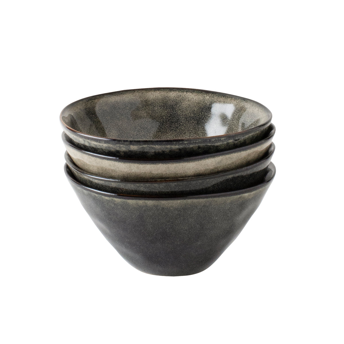 Dutch Rose Giftset 4 kommen 14 cm Groen