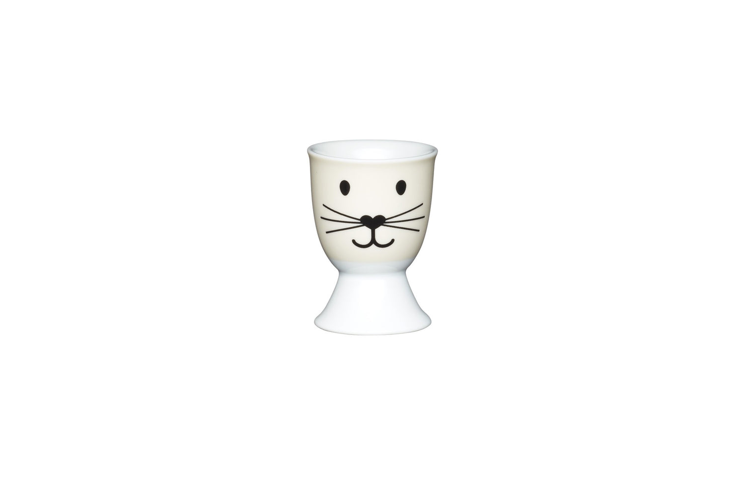 KitchenCraft - Set van 4 - Eierdopje - Kat - KitchenCraft