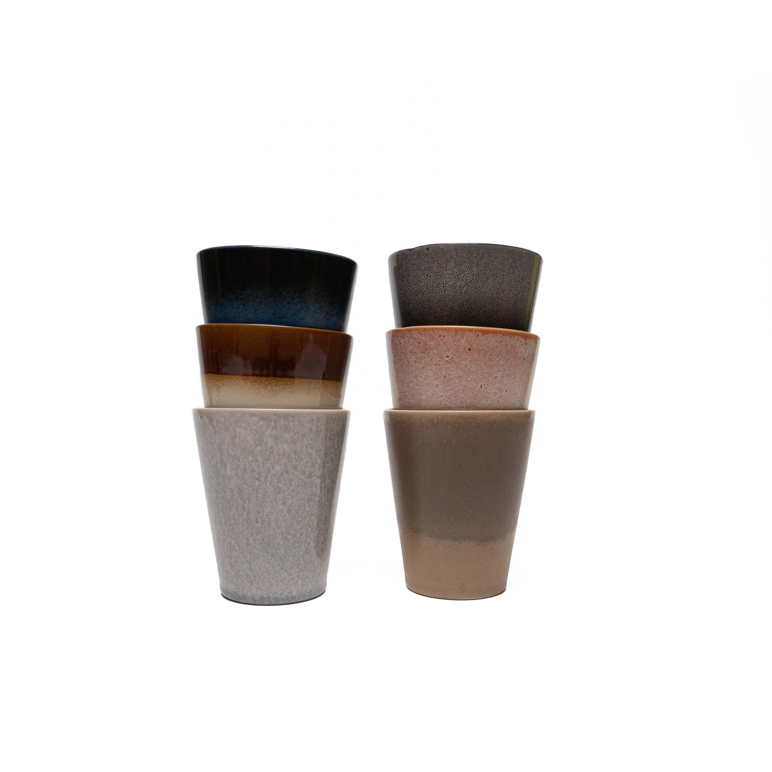 Kade 171 Earth koffiemok set van 6 310 ml