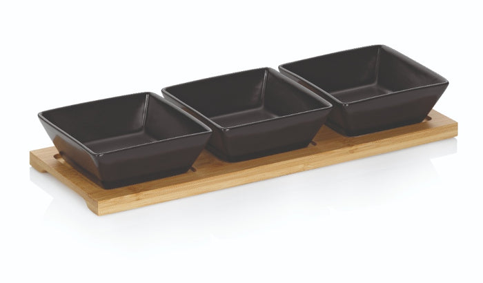 Kela - Schaaltjesset, Vierkant, Zwart - Kela | Philipa