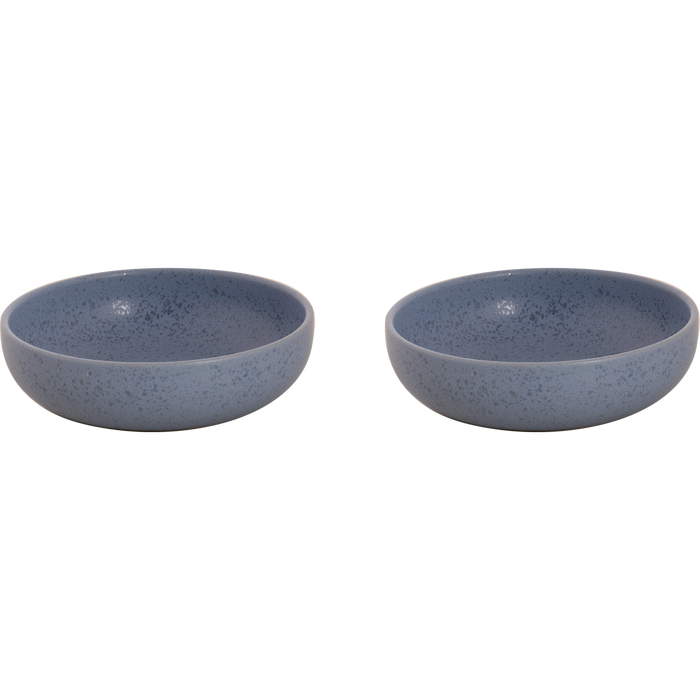 Palmer Schaal Sandy Loam 16 cm 50 cl Blauw Stoneware 2 stuks