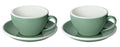 Loveramics - Egg Cappuccinokop met schotel - Set van 2 - 250ml - Mint