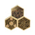 Orange85 Bijenhotel Insectenhotel Insectenhuis Bruin Hexagon 35x35x...