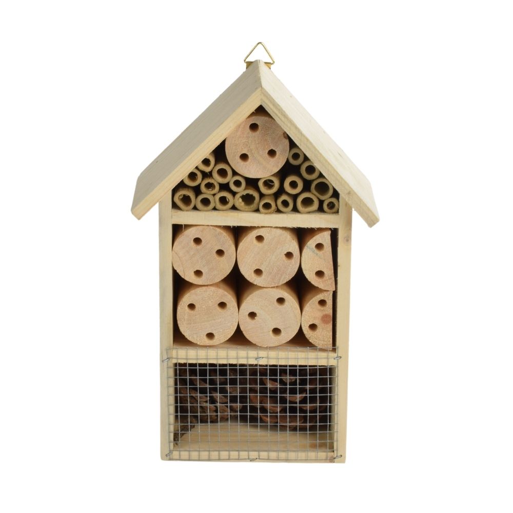 Orange85 Insectenhotel Bijenhotel Vlinderhotel Insectenhuis met Haa...