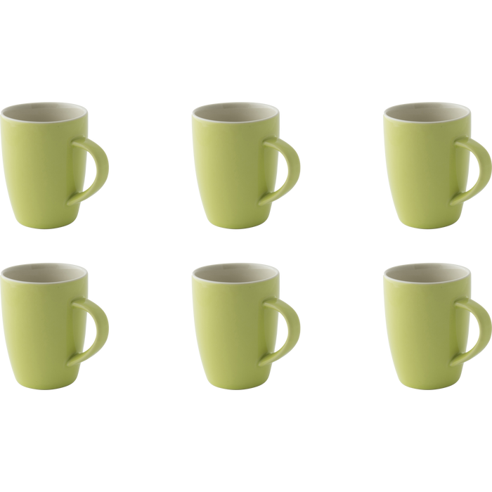 Palmer Beker Colors 18 cl Groen Porselein 6 stuks