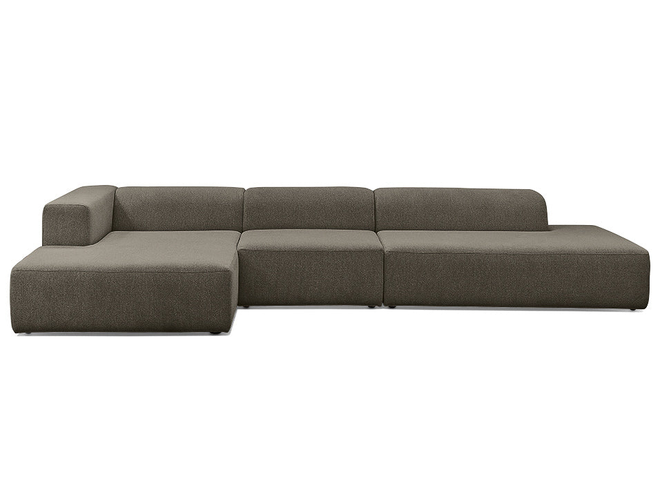4x6 SOFA modulaire hoekbank links X6 melange