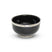 Safaary - Kom Zwart met Metaalring Ø 13 x 8cm